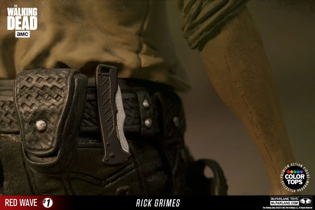 McFarlane Toys The Walking Dead - Rick Grimes 18cm Color Tops Figur 6 McFarlane Toys The Walking Dead - Rick Grimes 18cm Color Tops Figur – Bild 6