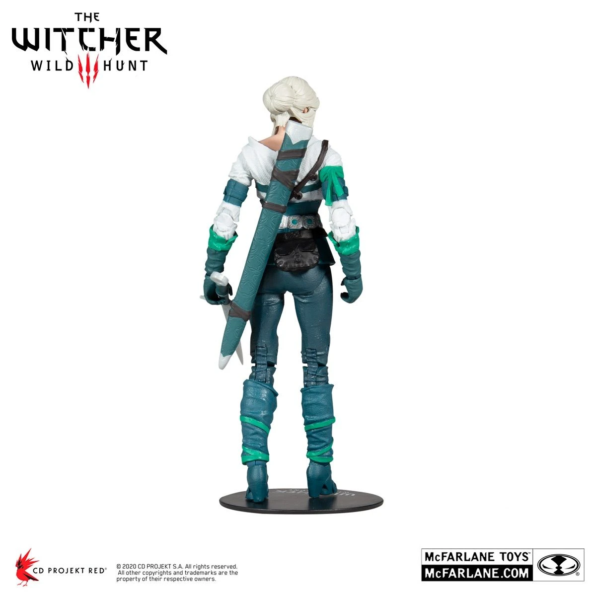 McFarlane Toys The Witcher 3 Wild Hunt - Ciri (Elder Blood) Actionfigur 4 McFarlane Toys The Witcher 3 Wild Hunt - Ciri (Elder Blood) Actionfigur – Bild 4