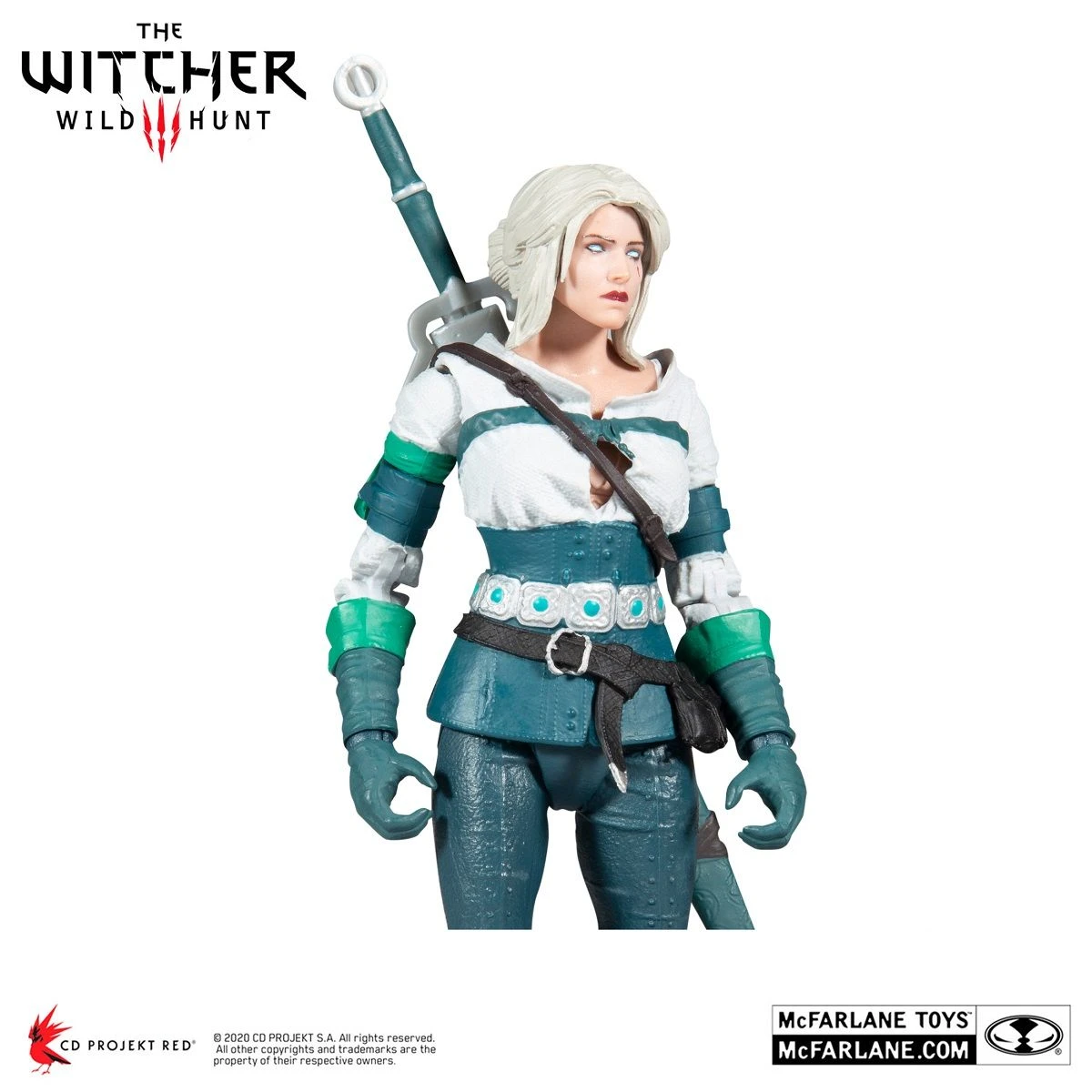 McFarlane Toys The Witcher 3 Wild Hunt - Ciri (Elder Blood) Actionfigur 6 McFarlane Toys The Witcher 3 Wild Hunt - Ciri (Elder Blood) Actionfigur – Bild 6