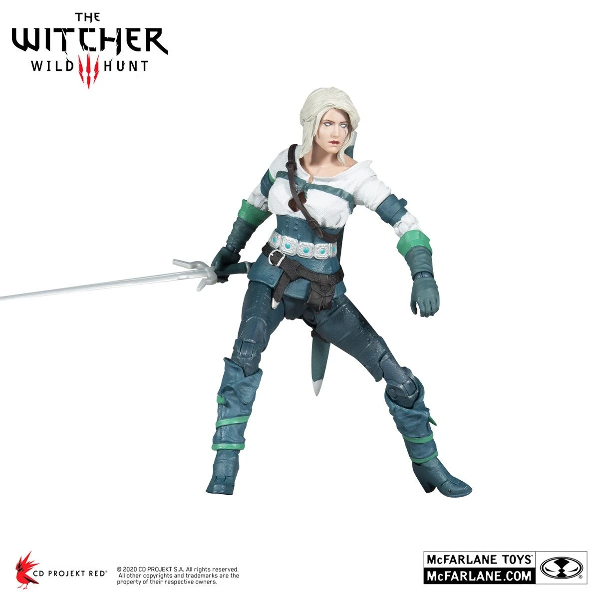 McFarlane Toys The Witcher 3 Wild Hunt - Ciri (Elder Blood) Actionfigur 7 McFarlane Toys The Witcher 3 Wild Hunt - Ciri (Elder Blood) Actionfigur – Bild 7