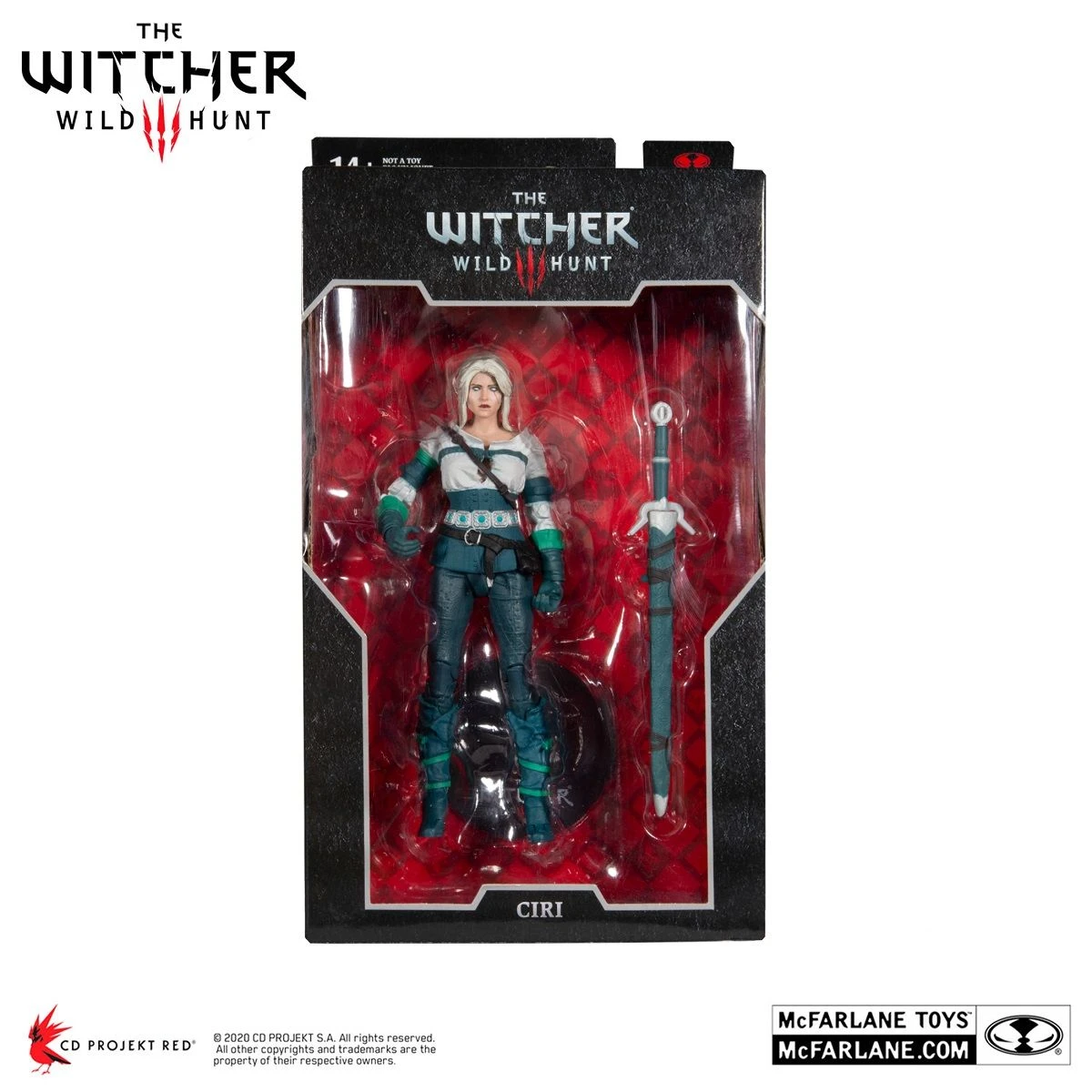 McFarlane Toys The Witcher 3 Wild Hunt - Ciri (Elder Blood) Actionfigur 8 McFarlane Toys The Witcher 3 Wild Hunt - Ciri (Elder Blood) Actionfigur – Bild 8