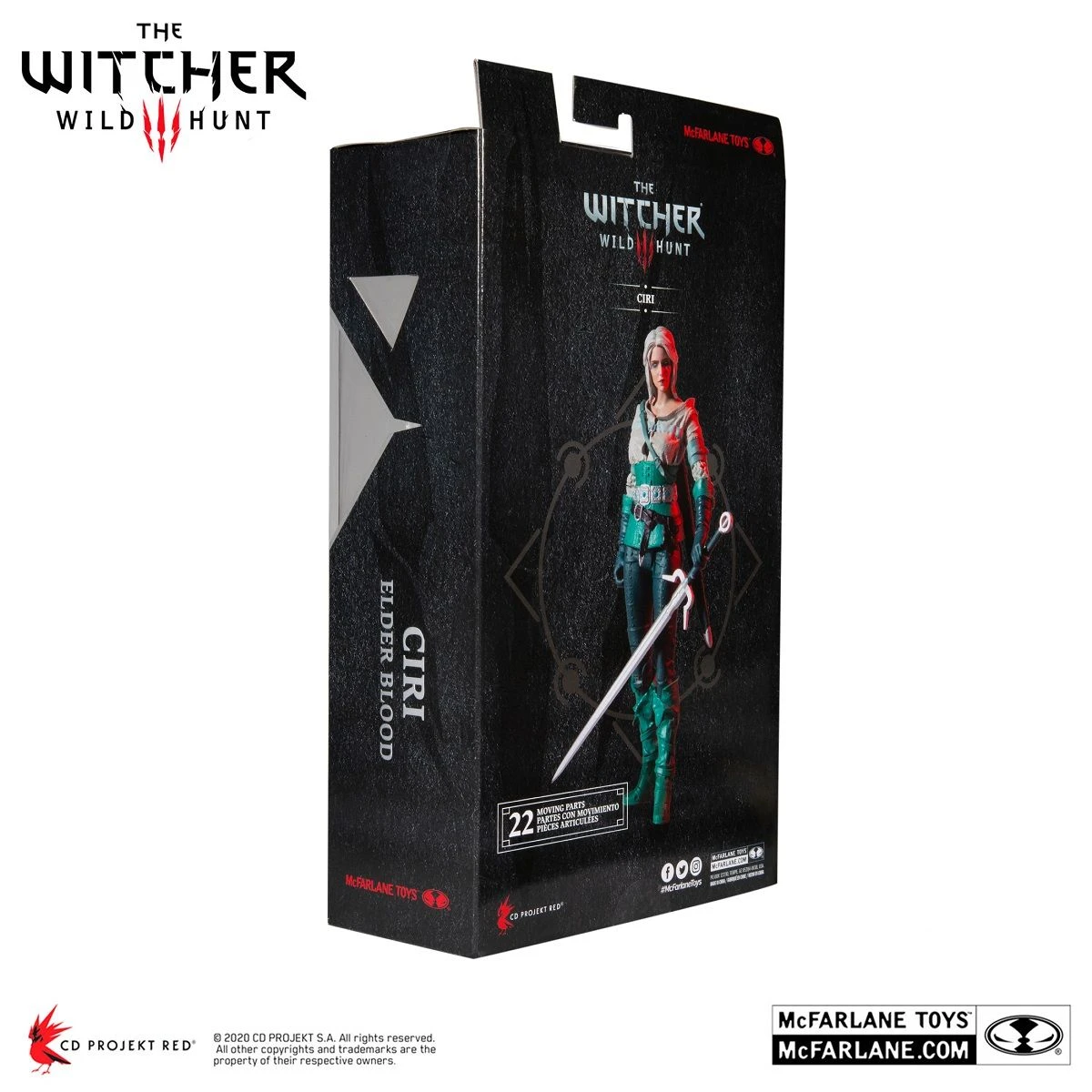 McFarlane Toys The Witcher 3 Wild Hunt - Ciri (Elder Blood) Actionfigur 10 McFarlane Toys The Witcher 3 Wild Hunt - Ciri (Elder Blood) Actionfigur – Bild 10