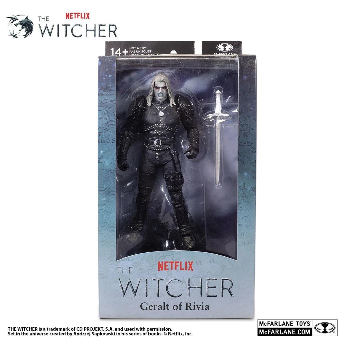 McFarlane Toys The Witcher (Netflix) - Season 2 Figur - Geralt Von Riva Witcher Mode 8 McFarlane Toys The Witcher (Netflix) - Season 2 Figur - Geralt Von Riva Witcher Mode – Bild 8