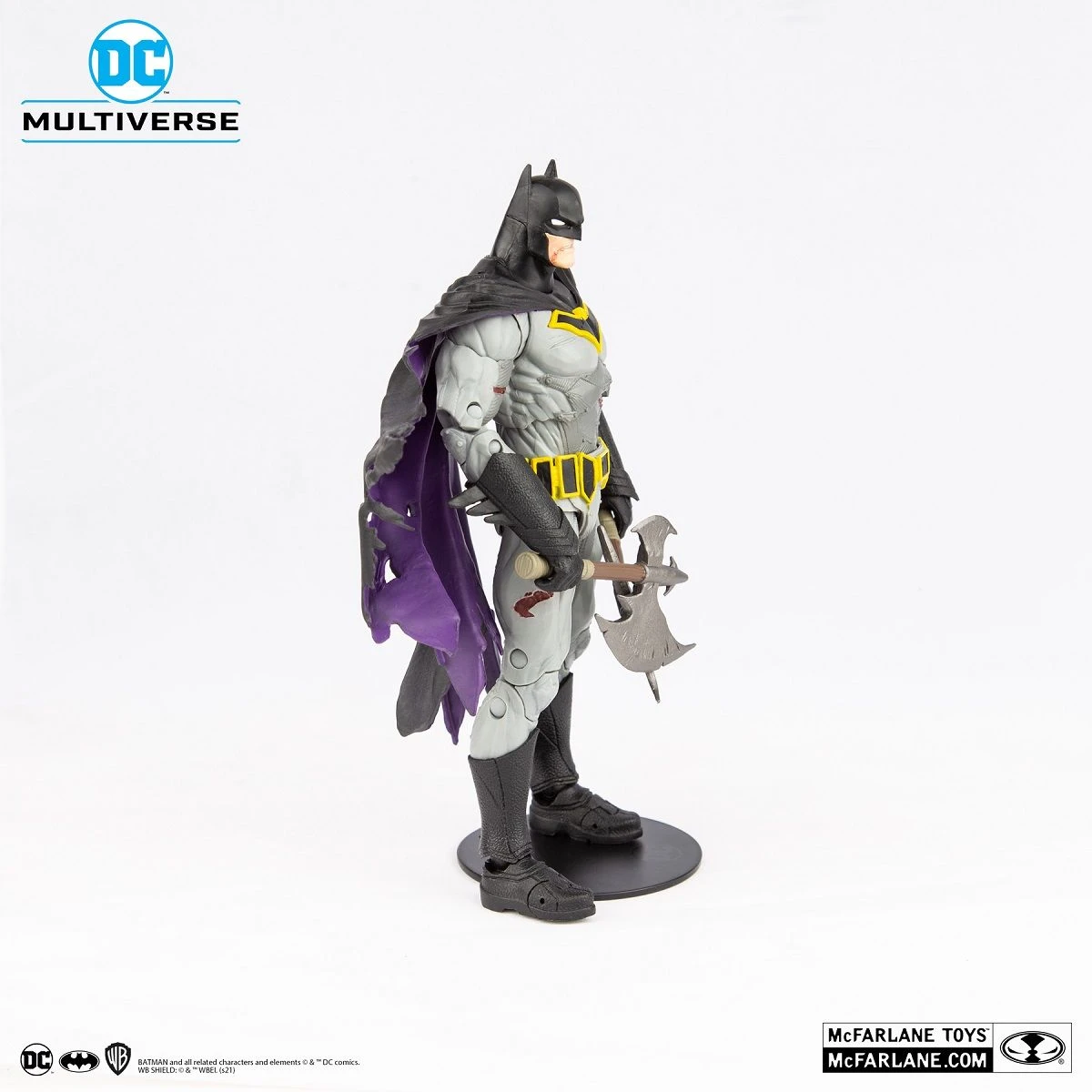 McFarlane Toys DC Multiverse - Batman With Battle Damage Actionfigur 5 McFarlane Toys DC Multiverse - Batman With Battle Damage Actionfigur – Bild 5