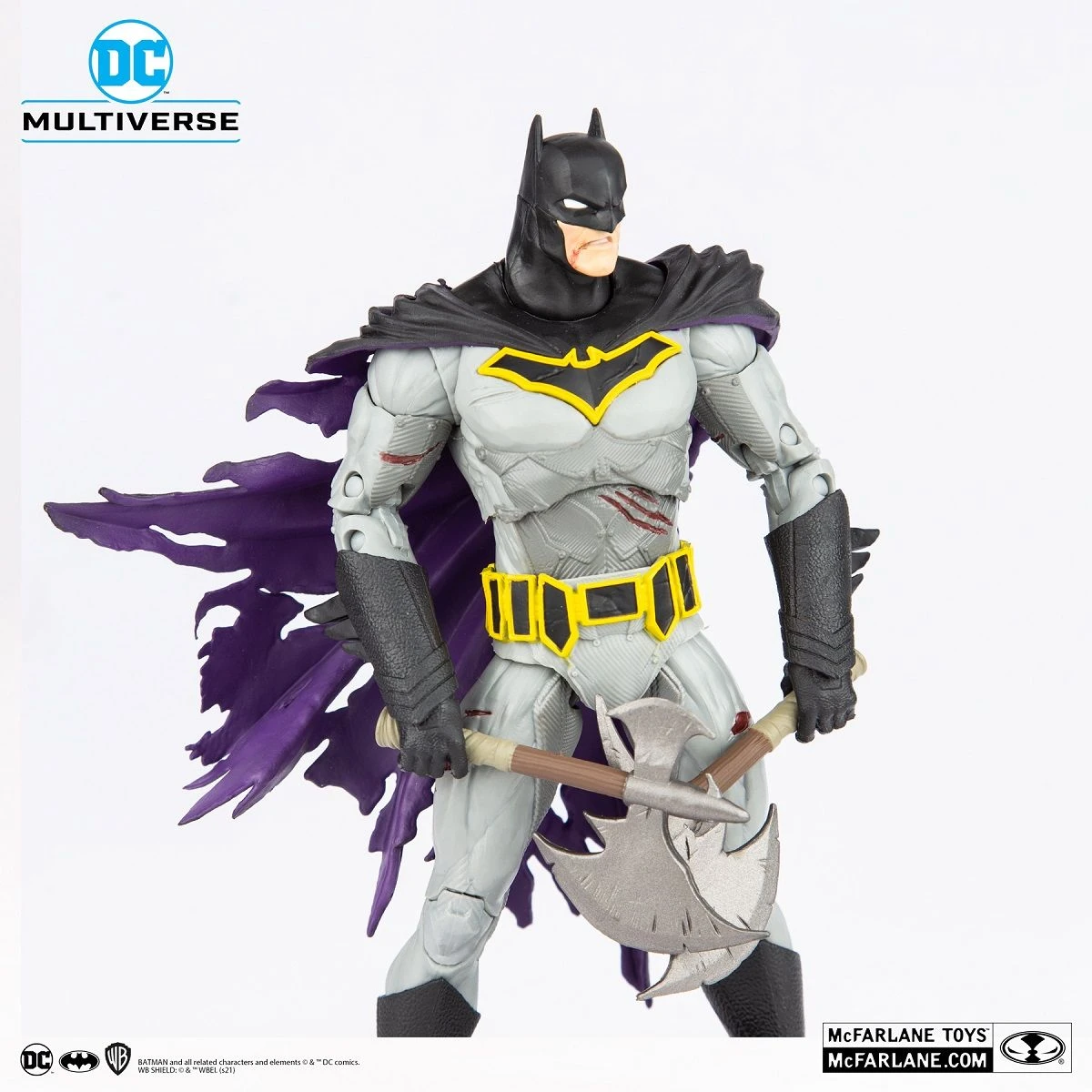 McFarlane Toys DC Multiverse - Batman With Battle Damage Actionfigur 6 McFarlane Toys DC Multiverse - Batman With Battle Damage Actionfigur – Bild 6