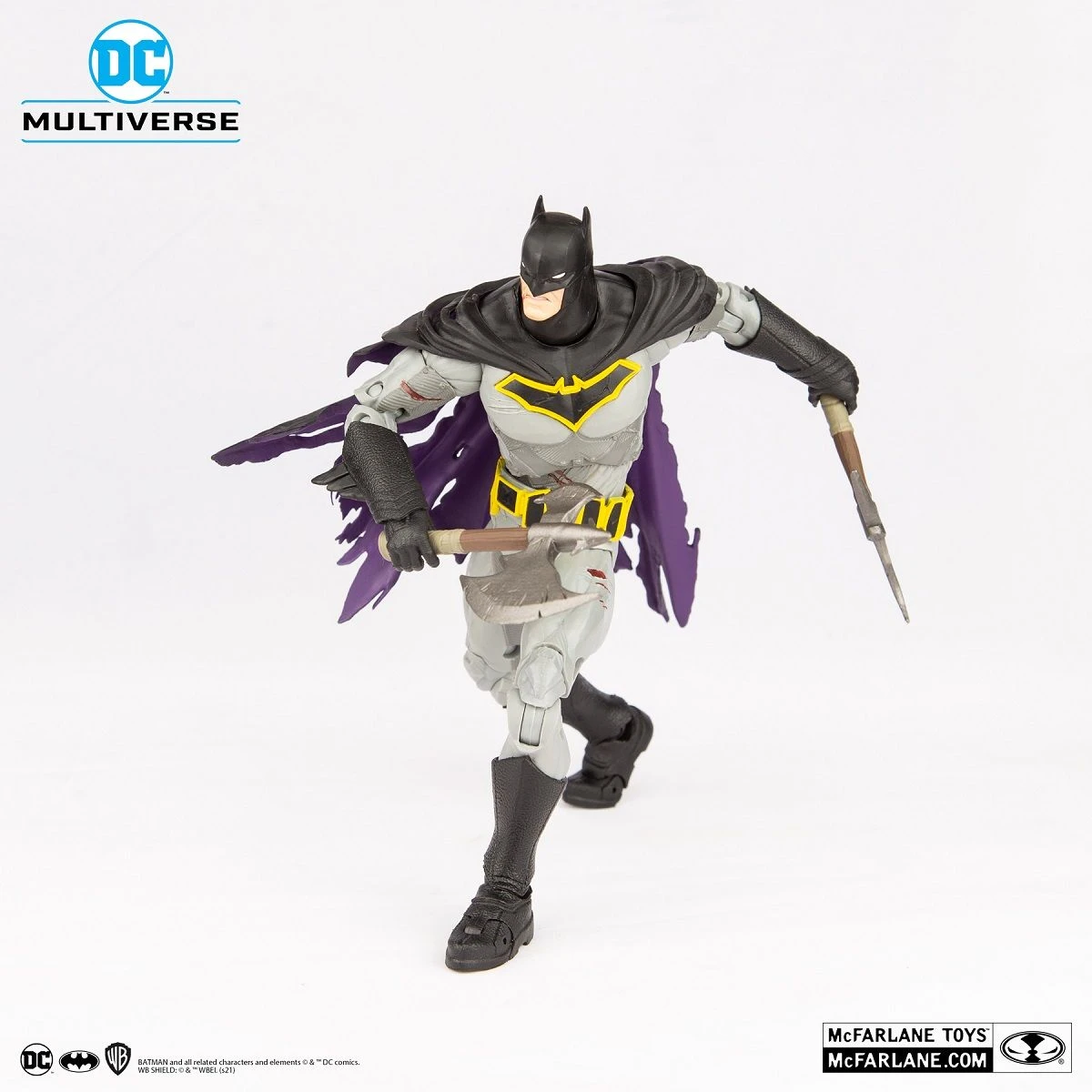 McFarlane Toys DC Multiverse - Batman With Battle Damage Actionfigur 7 McFarlane Toys DC Multiverse - Batman With Battle Damage Actionfigur – Bild 7
