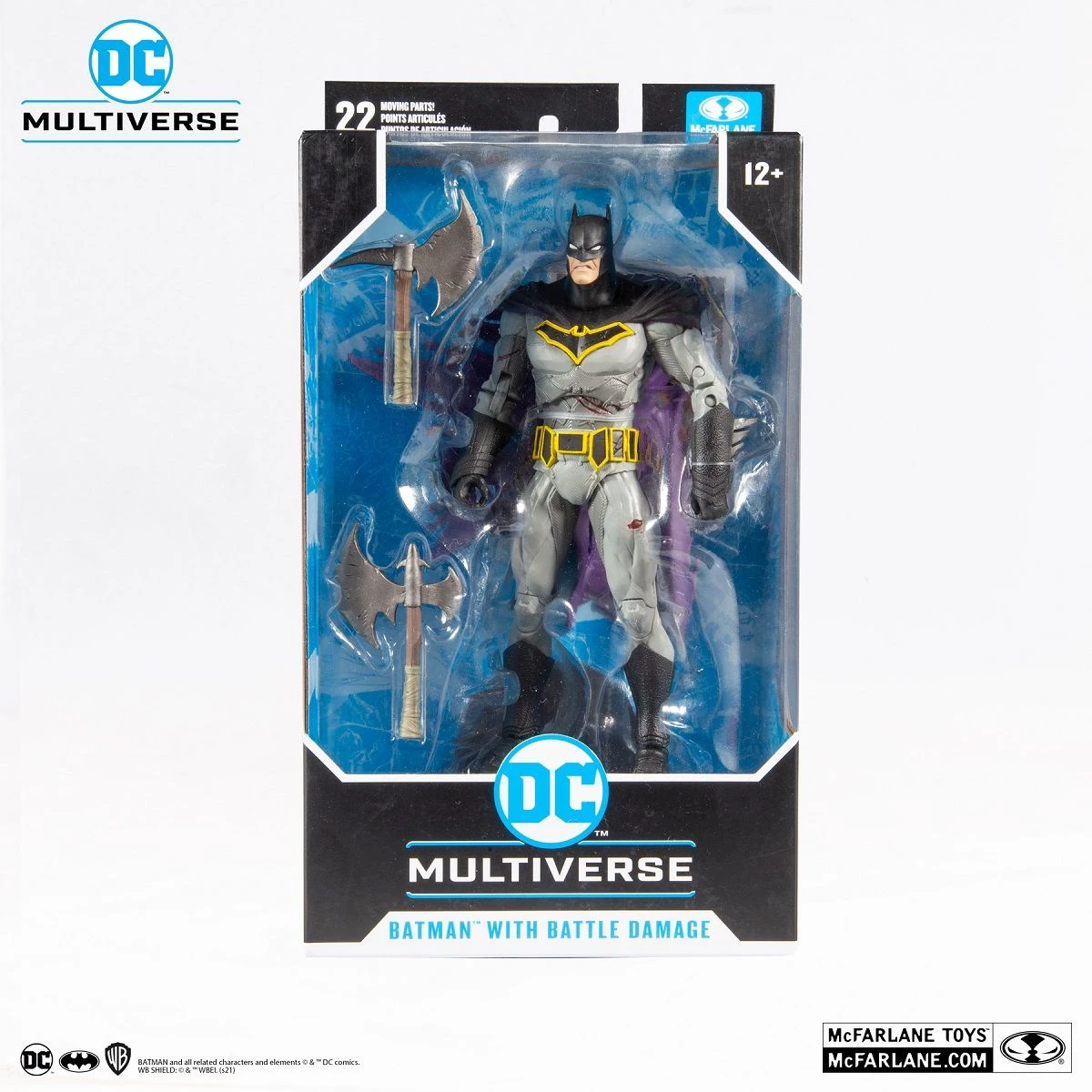 McFarlane Toys DC Multiverse - Batman With Battle Damage Actionfigur 8 McFarlane Toys DC Multiverse - Batman With Battle Damage Actionfigur – Bild 8
