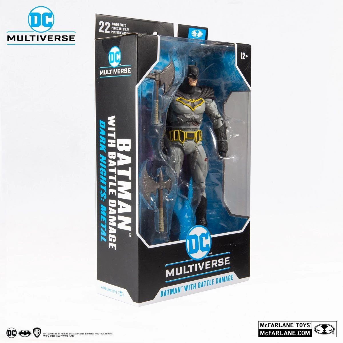 McFarlane Toys DC Multiverse - Batman With Battle Damage Actionfigur 9 McFarlane Toys DC Multiverse - Batman With Battle Damage Actionfigur – Bild 9