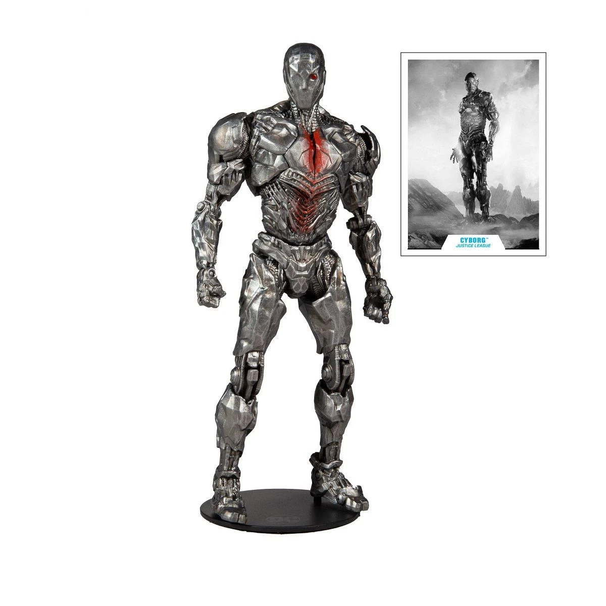 McFarlane Toys DC Justice League Movie - Cyborg (Helmet) - Actionfigur 1 McFarlane Toys DC Justice League Movie - Cyborg (Helmet) - Actionfigur