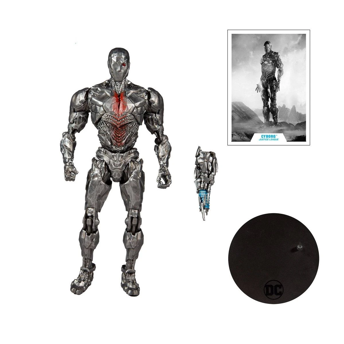 McFarlane Toys DC Justice League Movie - Cyborg (Helmet) - Actionfigur 2 McFarlane Toys DC Justice League Movie - Cyborg (Helmet) - Actionfigur – Bild 2
