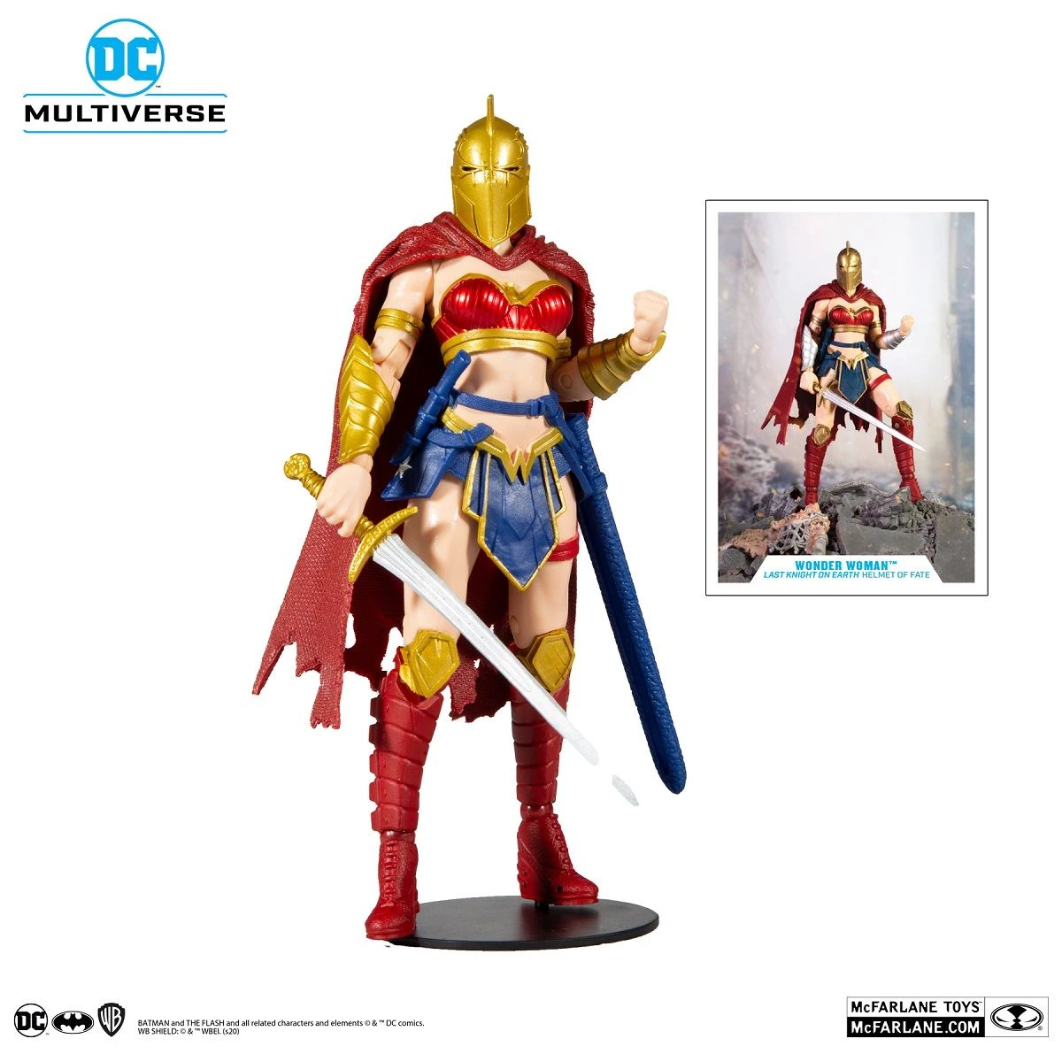 McFarlane Toys DC Multiverse Wonder Woman - Helmet Of Faith - Actionfigur 1 McFarlane Toys DC Multiverse Wonder Woman - Helmet Of Faith - Actionfigur