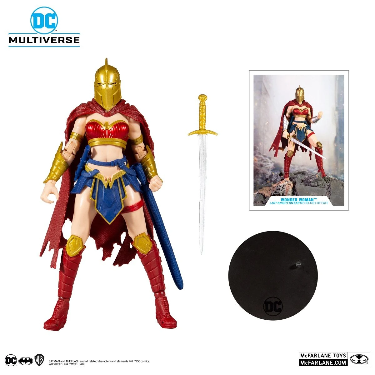 McFarlane Toys DC Multiverse Wonder Woman - Helmet Of Faith - Actionfigur 2 McFarlane Toys DC Multiverse Wonder Woman - Helmet Of Faith - Actionfigur – Bild 2