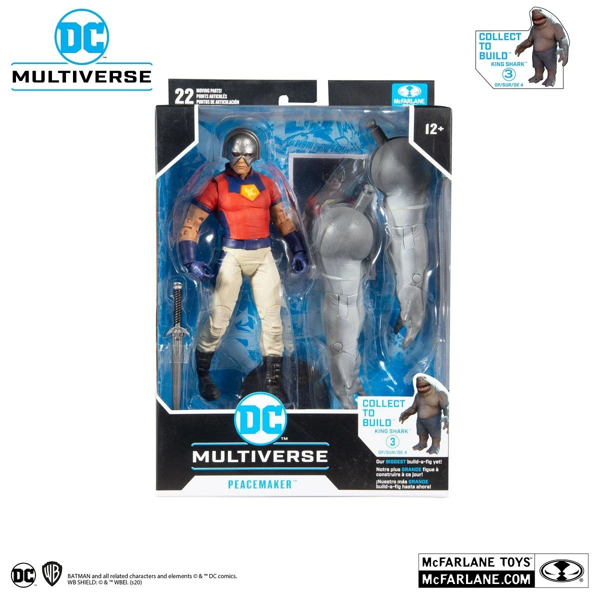 McFarlane Toys DC Multiverse - Peacemaker - Suicide Squad - Actionfigur 8 McFarlane Toys DC Multiverse - Peacemaker - Suicide Squad - Actionfigur – Bild 8
