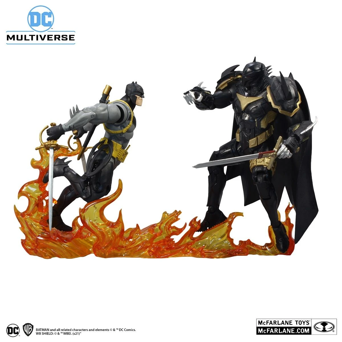 McFarlane Toys DC Multiverse - Batman Vs Azrael (Armor 2-Pack) Actionfiguren 1 McFarlane Toys DC Multiverse - Batman Vs Azrael (Armor 2-Pack) Actionfiguren