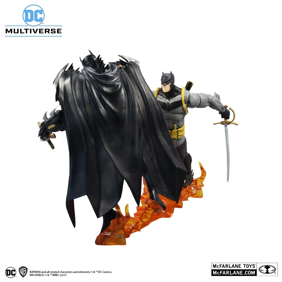 McFarlane Toys DC Multiverse - Batman Vs Azrael (Armor 2-Pack) Actionfiguren 2 McFarlane Toys DC Multiverse - Batman Vs Azrael (Armor 2-Pack) Actionfiguren – Bild 2