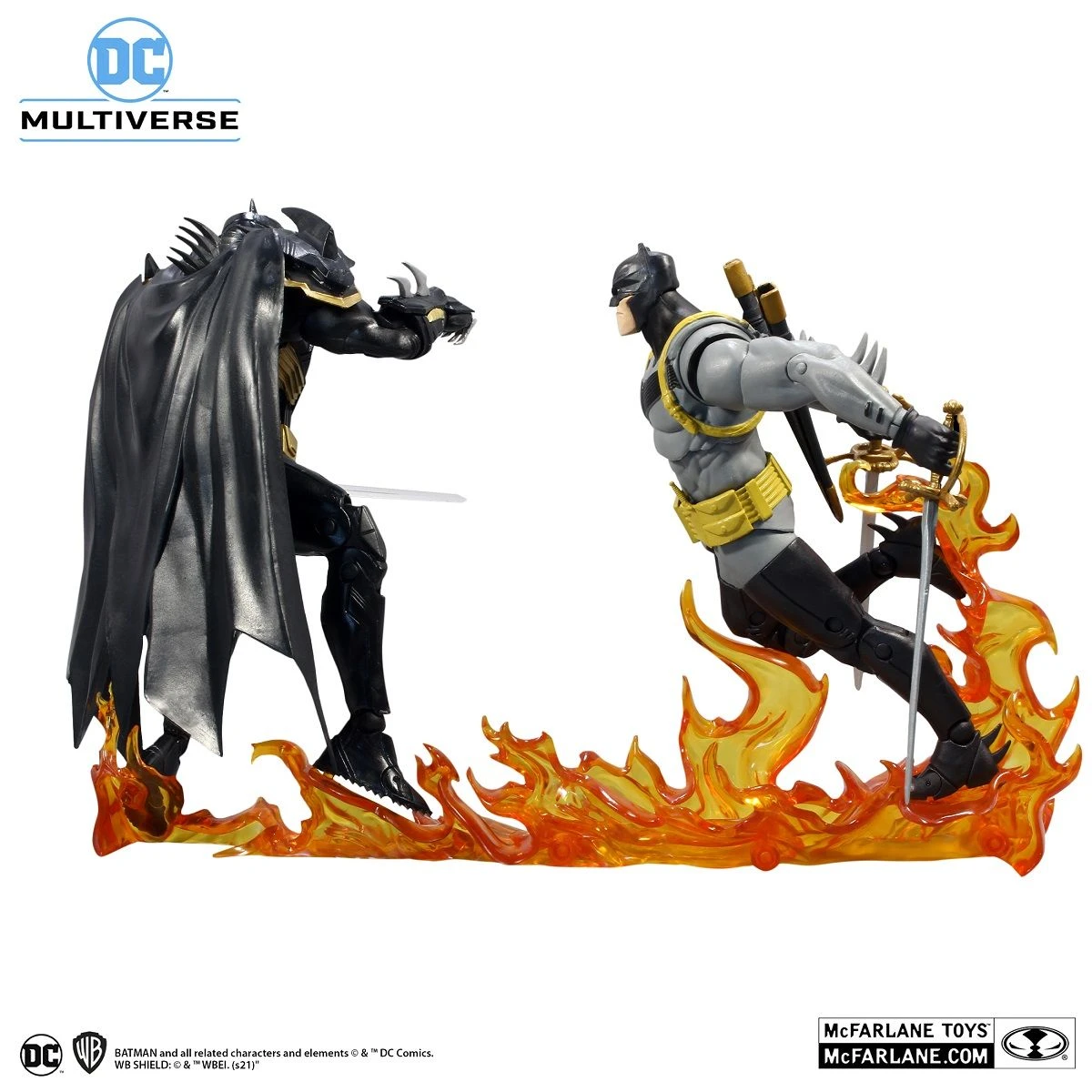 McFarlane Toys DC Multiverse - Batman Vs Azrael (Armor 2-Pack) Actionfiguren 3 McFarlane Toys DC Multiverse - Batman Vs Azrael (Armor 2-Pack) Actionfiguren – Bild 3