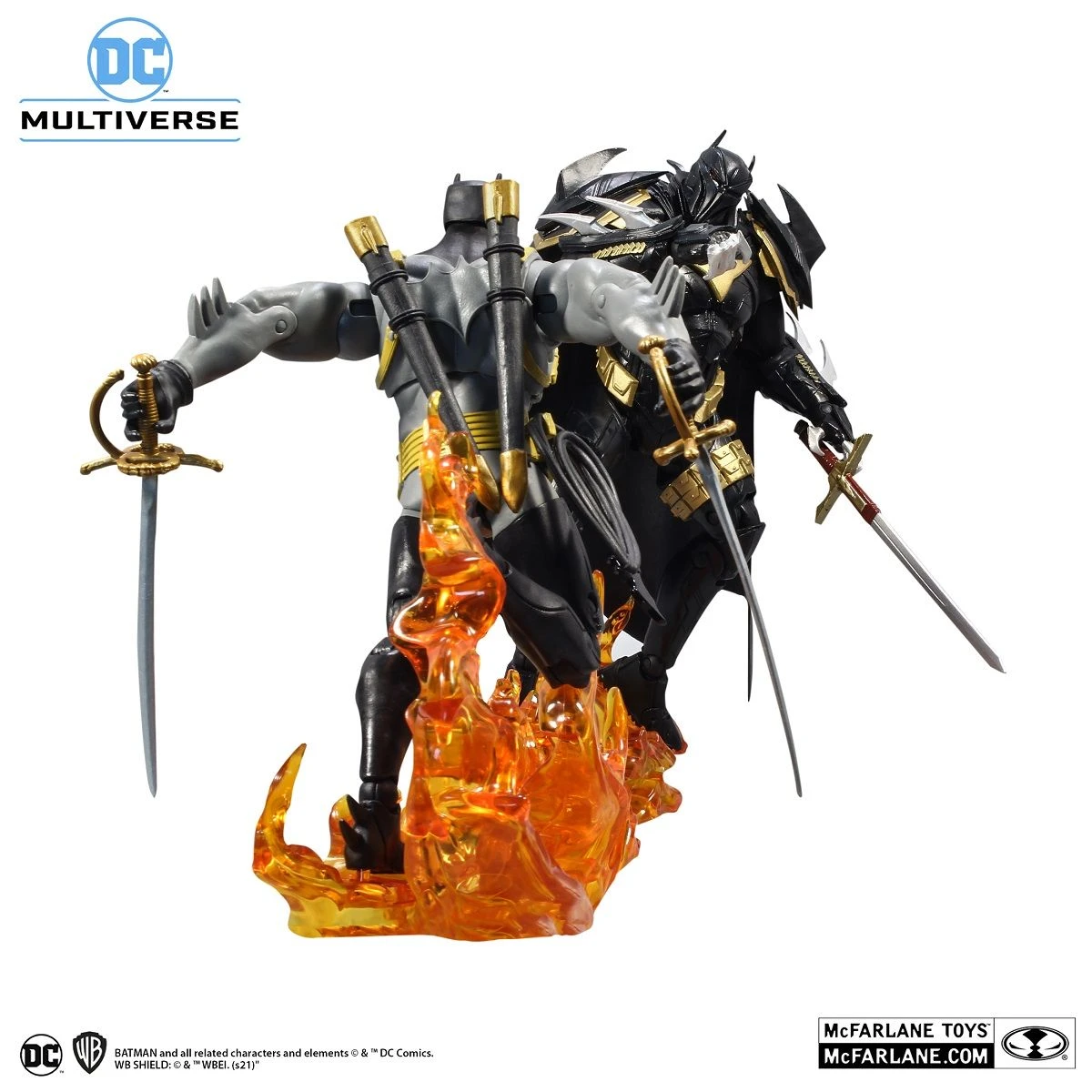 McFarlane Toys DC Multiverse - Batman Vs Azrael (Armor 2-Pack) Actionfiguren 4 McFarlane Toys DC Multiverse - Batman Vs Azrael (Armor 2-Pack) Actionfiguren – Bild 4