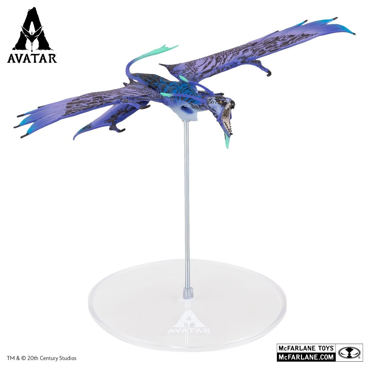 McFarlane Toys Avatar: The Way Of Water - Mountain Banshee (Lila) 6 McFarlane Toys Avatar: The Way Of Water - Mountain Banshee (Lila) – Bild 6