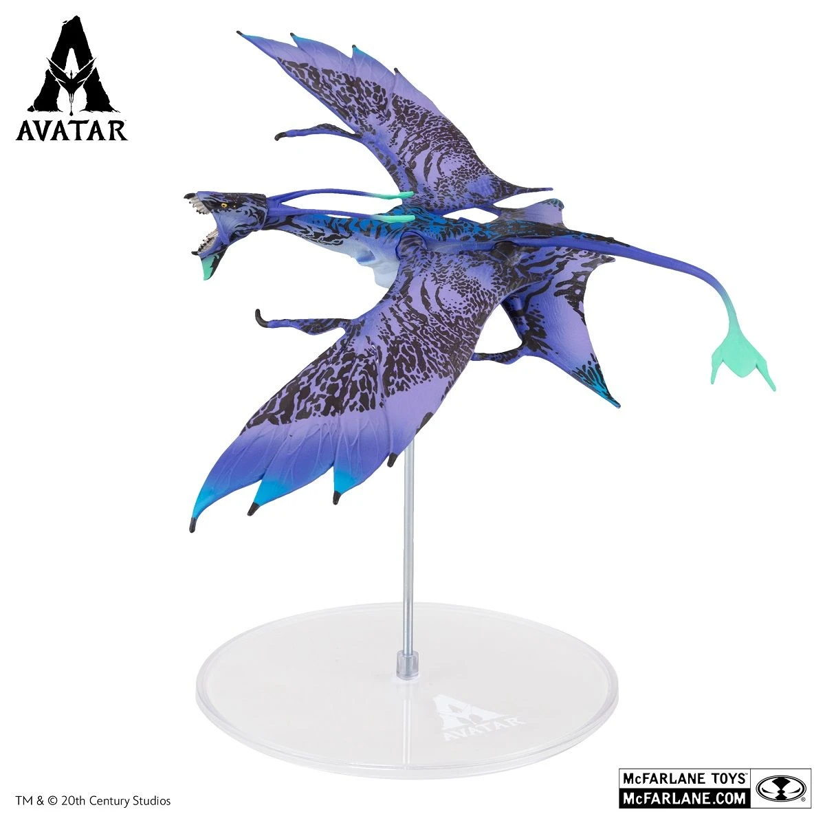 McFarlane Toys Avatar: The Way Of Water - Mountain Banshee (Lila) 2 McFarlane Toys Avatar: The Way Of Water - Mountain Banshee (Lila) – Bild 2