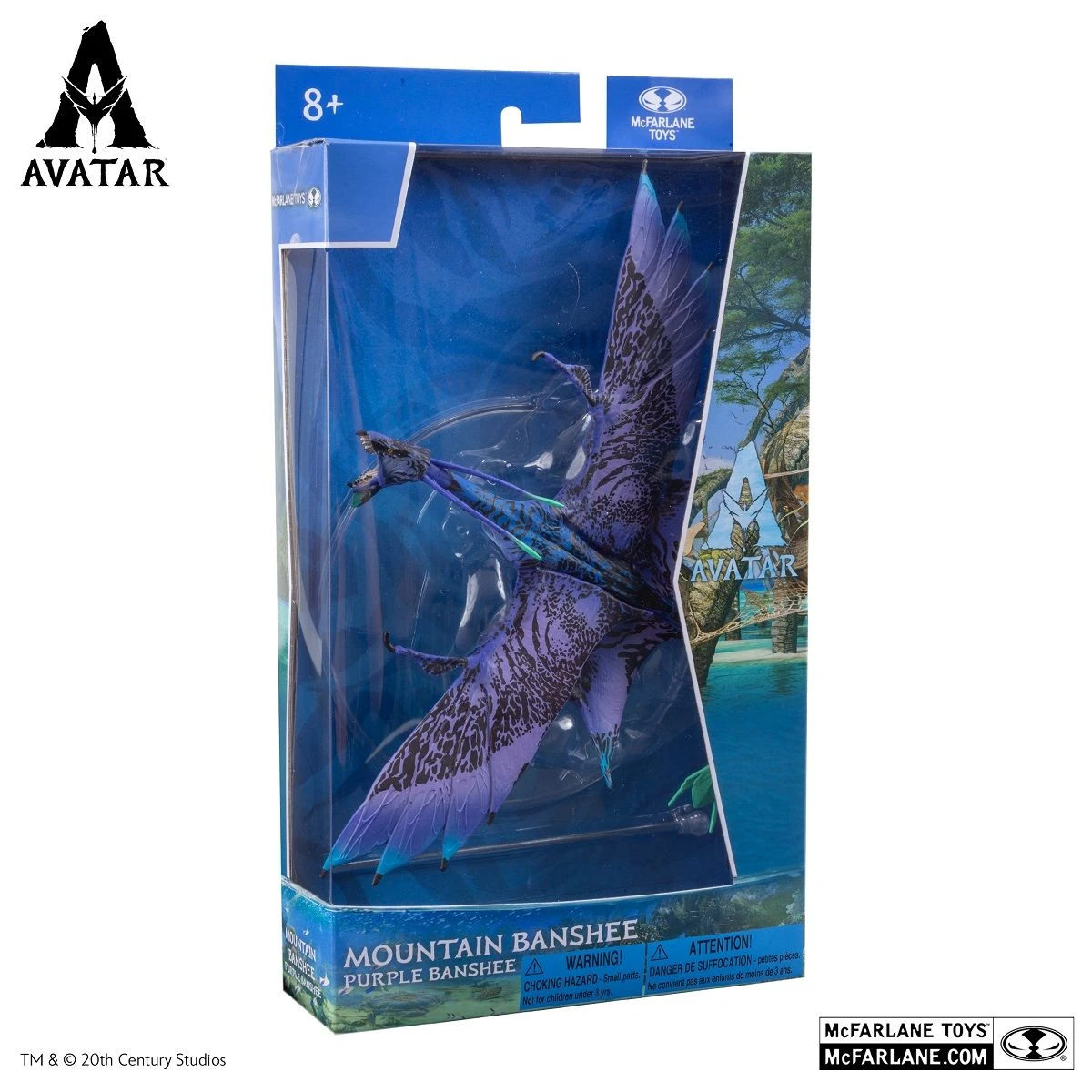 McFarlane Toys Avatar: The Way Of Water - Mountain Banshee (Lila) 9 McFarlane Toys Avatar: The Way Of Water - Mountain Banshee (Lila) – Bild 9