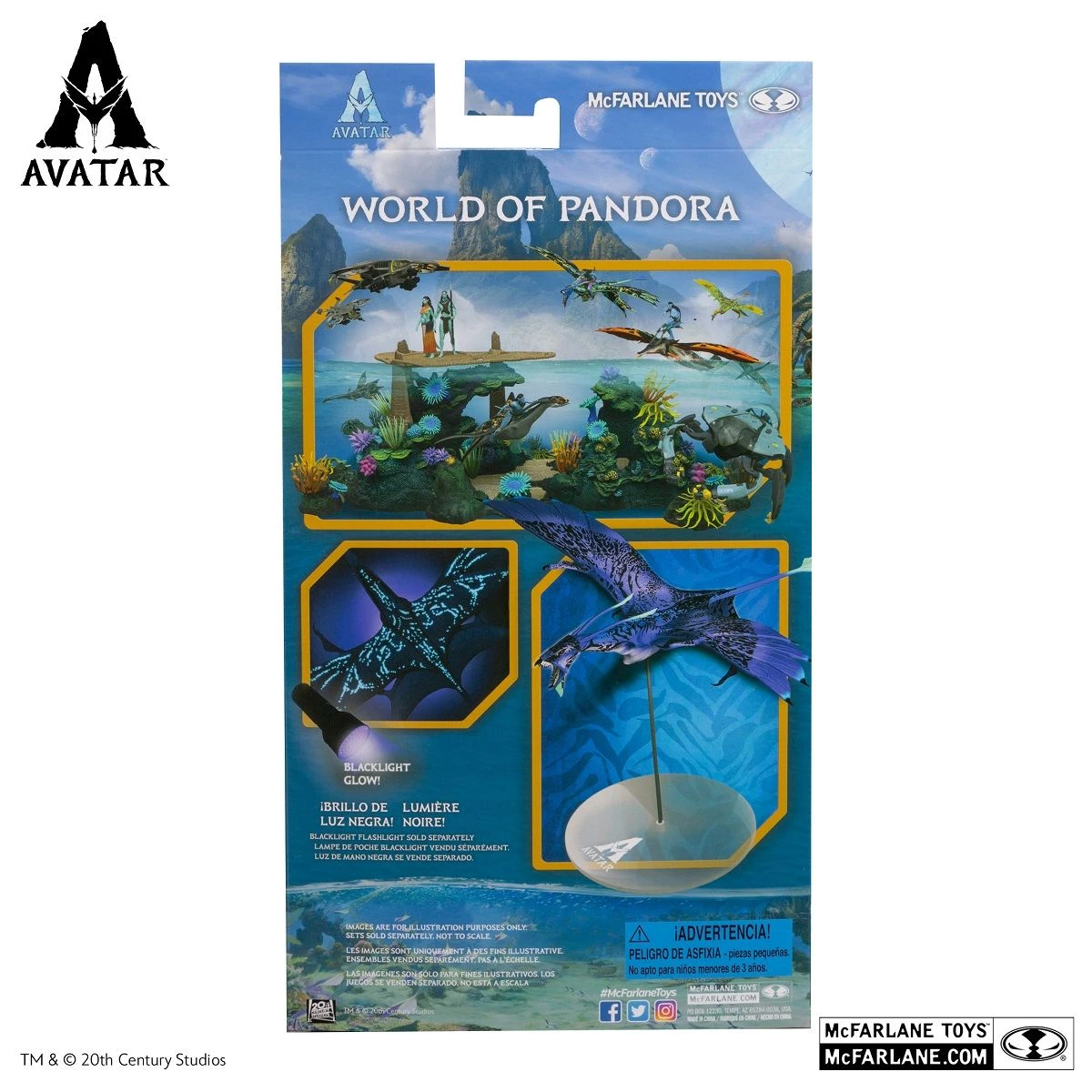 McFarlane Toys Avatar: The Way Of Water - Mountain Banshee (Lila) 10 McFarlane Toys Avatar: The Way Of Water - Mountain Banshee (Lila) – Bild 10