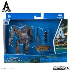 McFarlane Toys Avatar: The Way Of Water - Deluxe Amp Suit With RDA Driver -Ubisoft News Geschäft 16383 10 logos