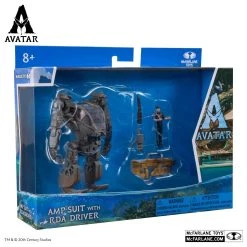 McFarlane Toys Avatar: The Way Of Water - Deluxe Amp Suit With RDA Driver -Ubisoft News Geschäft 16383 11 logos