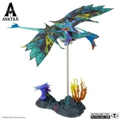 McFarlane Toys Avatar: The Way Of Water - Deluxe Banshee Rider Neytiri -Ubisoft News Geschäft 16401 02 logos