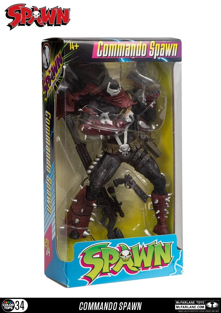 McFarlane Toys Spawn: Commando Spawn 17cm Color Tops Figur 1 McFarlane Toys Spawn: Commando Spawn 17cm Color Tops Figur