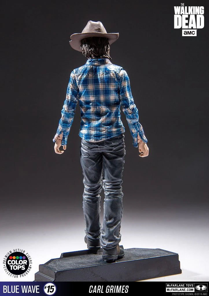 McFarlane Toys The Walking Dead - Carl Grimes 17cm Color Tops Figur 4 McFarlane Toys The Walking Dead - Carl Grimes 17cm Color Tops Figur – Bild 4
