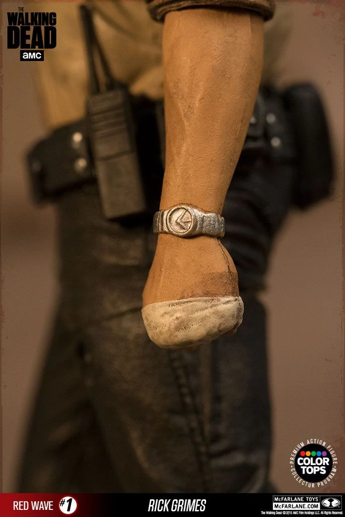 McFarlane Toys The Walking Dead - Rick Grimes 18cm Color Tops Figur 2 McFarlane Toys The Walking Dead - Rick Grimes 18cm Color Tops Figur – Bild 2