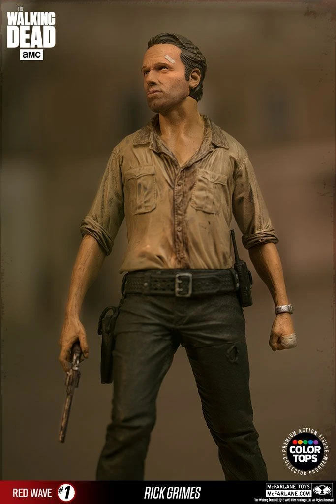 McFarlane Toys The Walking Dead - Rick Grimes 18cm Color Tops Figur 4 McFarlane Toys The Walking Dead - Rick Grimes 18cm Color Tops Figur – Bild 4