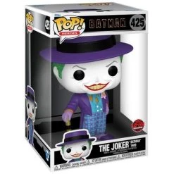 FUNKO POP! - The Joker With Hat Figur - Batman 1989 25cm -Ubisoft News Geschäft 425 funko pop figure dc comics the joker batman 1989 supersized box