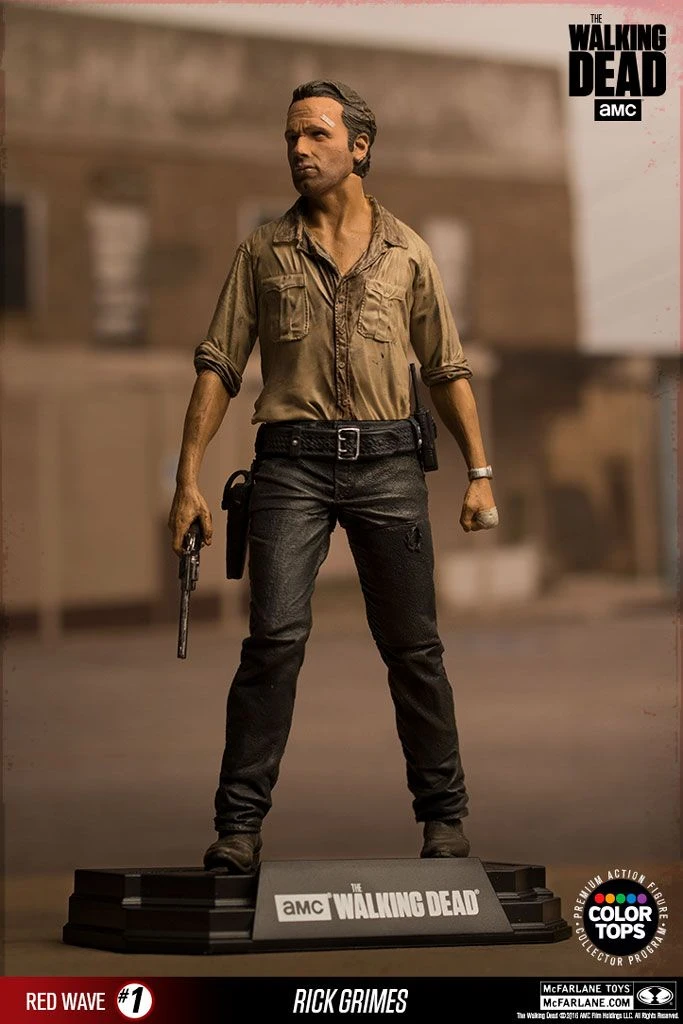 McFarlane Toys The Walking Dead - Rick Grimes 18cm Color Tops Figur 7 McFarlane Toys The Walking Dead - Rick Grimes 18cm Color Tops Figur – Bild 7