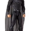 JAKKS PACIFIC Superman Man Of Steel Black Suit 79cm Giant Size Action Figur