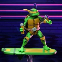 NECA Teenage Mutant Ninja Turtles (1990 Video-Game) - Michelangelo Actionfigur -Ubisoft News Geschäft 54117 2