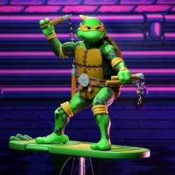 NECA Teenage Mutant Ninja Turtles (1990 Video-Game) - Michelangelo Actionfigur -Ubisoft News Geschäft 54117 3