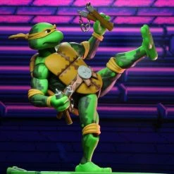 NECA Teenage Mutant Ninja Turtles (1990 Video-Game) - Michelangelo Actionfigur -Ubisoft News Geschäft 54117 4