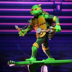 NECA Teenage Mutant Ninja Turtles (1990 Video-Game) - Michelangelo Actionfigur -Ubisoft News Geschäft 54117 5