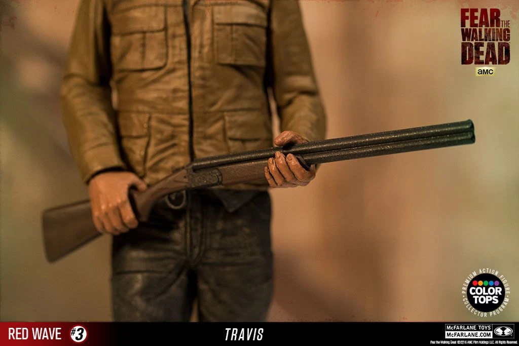 McFarlane Toys Fear The Walking Dead - Travis 18cm Color Tops Figur 5 McFarlane Toys Fear The Walking Dead - Travis 18cm Color Tops Figur – Bild 5
