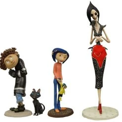 NECA Coraline - PVC Minifiguren - Best Of - 4er Figuren Set