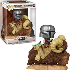 FUNKO POP! Star Wars Figur - The Mandalorian & The Child On Bantha