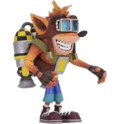 NECA Crash Bandicoot - Deluxe Crash With Jetpack Figur -Ubisoft News Geschäft 65b31e7313567807ab9ec4805402405fa1983b3c4b8c28b08c958bac2fb02658