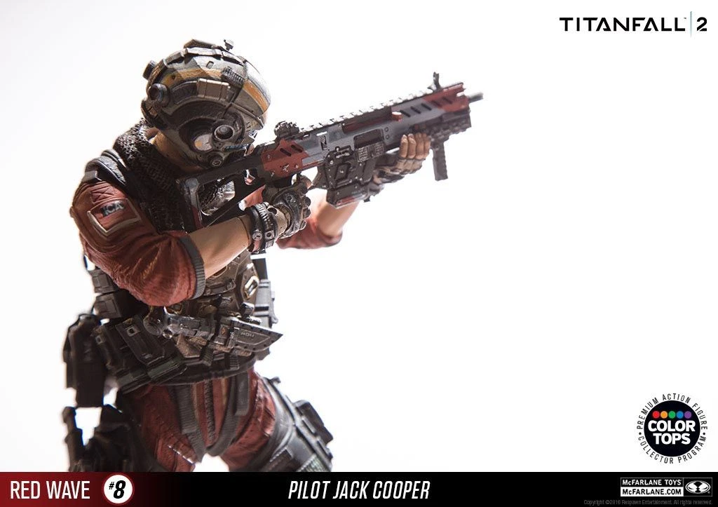 McFarlane Toys Titanfall 2 - Pilot Jack Cooper 17cm Color Tops Figur 3 McFarlane Toys Titanfall 2 - Pilot Jack Cooper 17cm Color Tops Figur – Bild 3