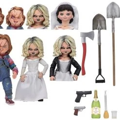 NECA Bride Of Chucky - Ultimate Chucky & Tiffany 2er Figuren Set