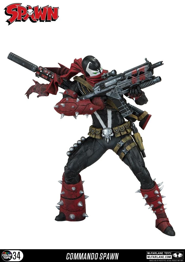 McFarlane Toys Spawn: Commando Spawn 17cm Color Tops Figur 6 McFarlane Toys Spawn: Commando Spawn 17cm Color Tops Figur – Bild 6