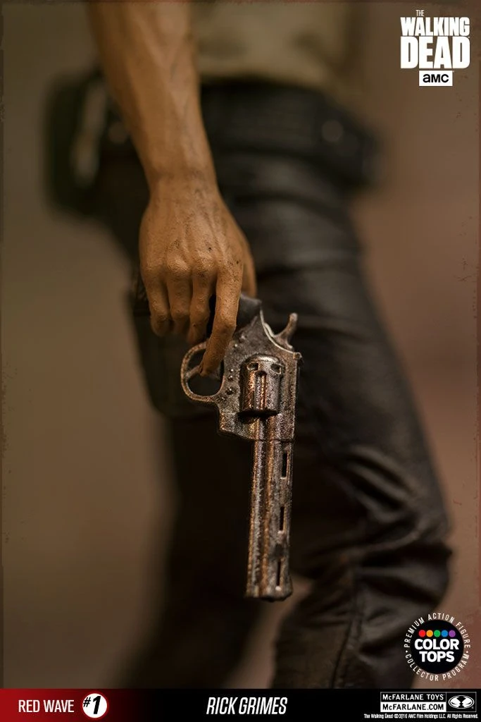 McFarlane Toys The Walking Dead - Rick Grimes 18cm Color Tops Figur 5 McFarlane Toys The Walking Dead - Rick Grimes 18cm Color Tops Figur – Bild 5