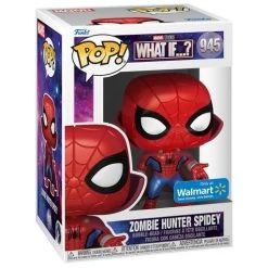 FUNKO POP! - Zombie Hunter Spidey Figur - What If...? -Ubisoft News Geschäft 945 funko pop figure what if zombie hunter spidey metallic box