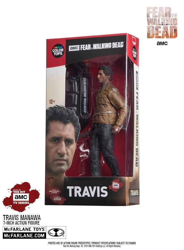 McFarlane Toys Fear The Walking Dead - Travis 18cm Color Tops Figur 1 McFarlane Toys Fear The Walking Dead - Travis 18cm Color Tops Figur