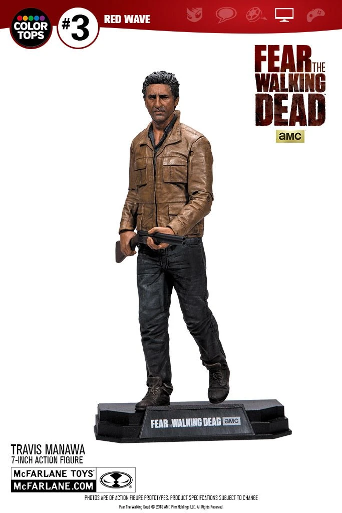 McFarlane Toys Fear The Walking Dead - Travis 18cm Color Tops Figur 6 McFarlane Toys Fear The Walking Dead - Travis 18cm Color Tops Figur – Bild 6